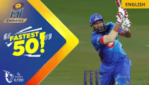 Pollard Scores Joint Fastest Fifty!