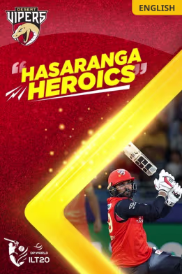 Hasaranga Bails Out DV!