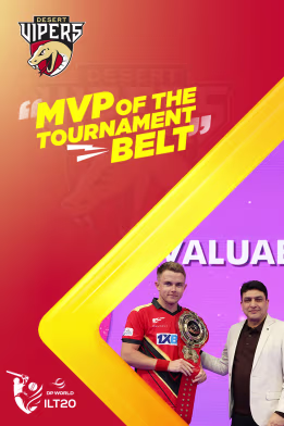 MVP of the Tournament Belt | Sam Curran
