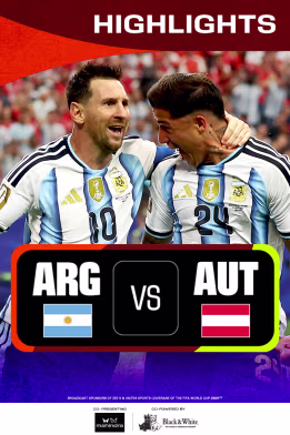 ARG Vs AUT | Highlights | FIFA World Cup 2026