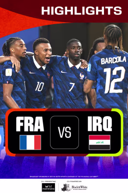 FRA Vs IRQ | Highlights | FIFA World Cup 2026