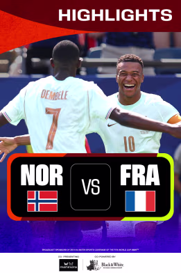 NOR Vs FRA | Highlights | FIFA World Cup 2026