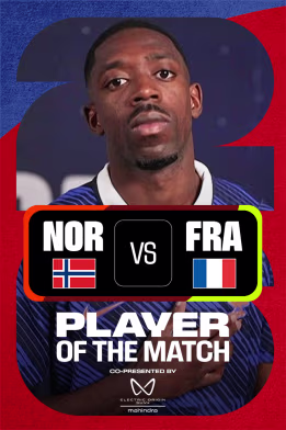 Ousmane Dembélé | POTM | NOR Vs FRA
