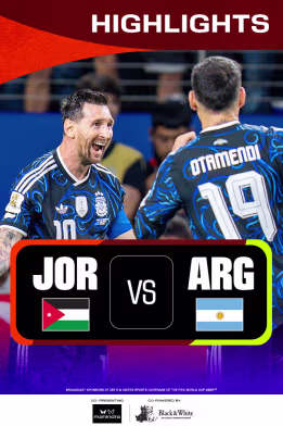 JOR Vs ARG | Highlights | FIFA World Cup 2026