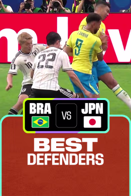 BRA Vs JPN | Best Defenders | FIFA World Cup 2026