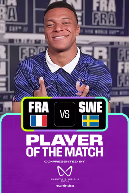 Kylian Mbappé | POTM | FRA Vs SWE