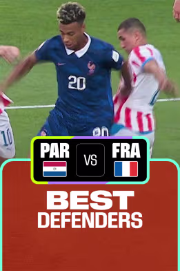 PAR Vs FRA | Best Defenders | FIFA World Cup 2026