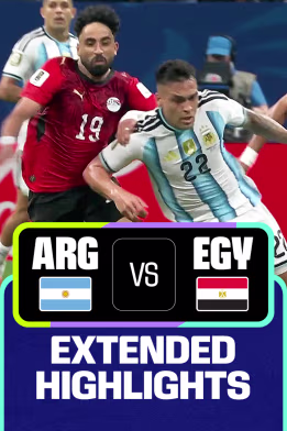 ARG Vs EGY | Extended Highlights | FIFA World Cup 2026