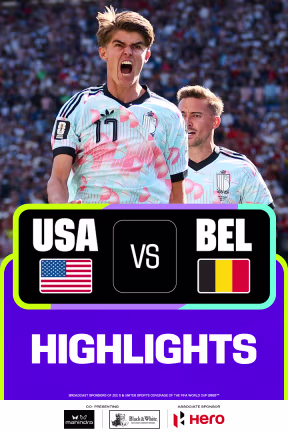 USA Vs BEL | Highlights | FIFA World Cup 2026