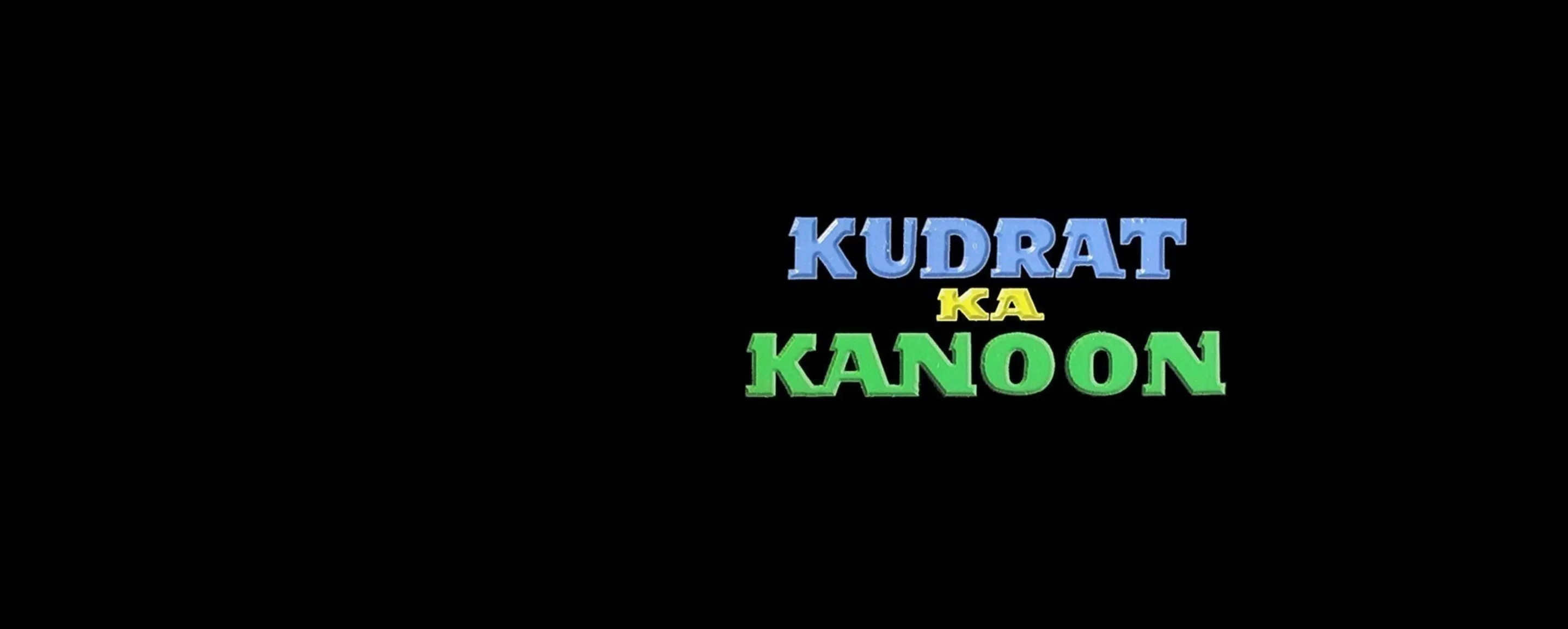 Kudrat Ka Kanoon Kudrat Ka Kanoon
