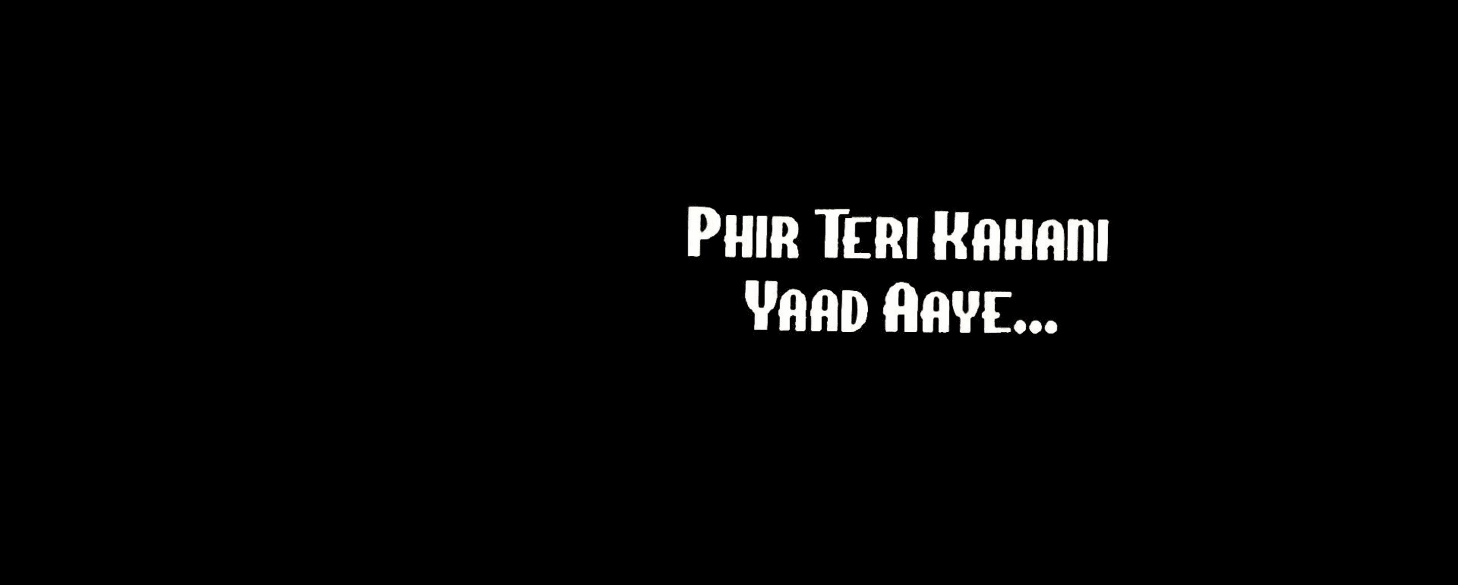 Phir Teri Kahani Yaad Ayee