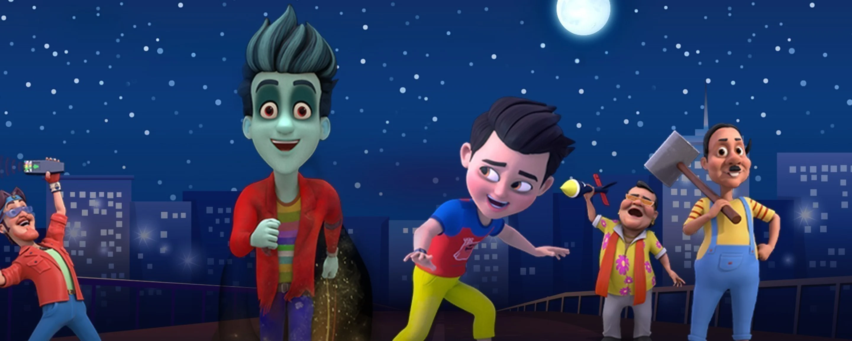 Roro Aur Hero Bhoot Mast Zabardast - English
