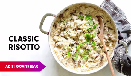 Chicken Risotto Recipe by Aditi Govitrikar