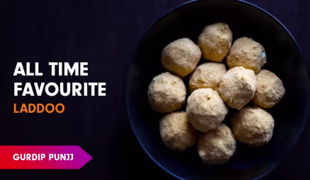 Besan Ke Ladoo Recipe by Chef Gurdip