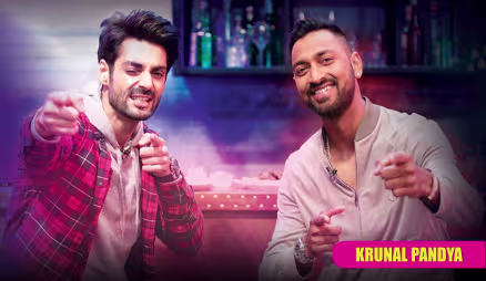 Karan Wahi with Krunal Pandya - Game On