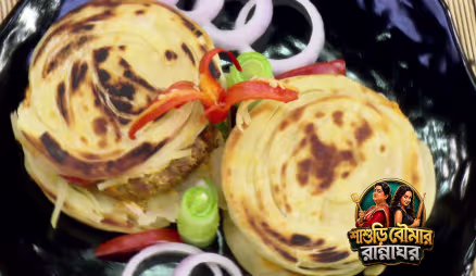 Sudeshna Prepares Lachha Burger