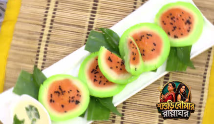 Watermelon Idli by Sayan and Tamasree