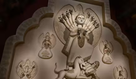 The Ramayana in Pandal Décor