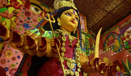 Rajasthan's Vibrant Hues Meet the Goddess