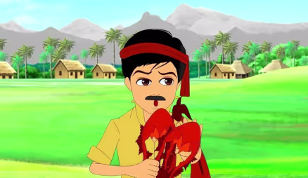 Bhootu Saves Pinky and Chinki