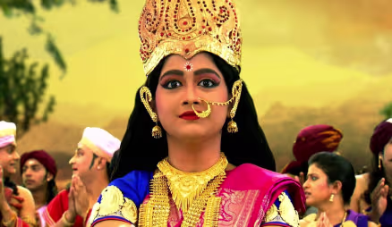 Lakshmi Goes to Help the 'Yakshas'