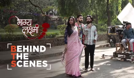 Rishi Fights Balwinder | Behind The Scenes | Bhagya Lakshmi