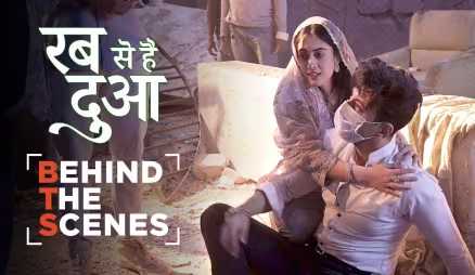 Haider and Gazal are Rescued by Dua | Behind The Scenes | Rabb Se Hai Dua