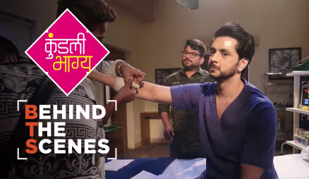 Rakhi Persuades Arjun to Take an Injection | Behind The Scenes | Kundali Bhagya