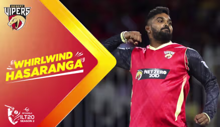Hasaranga's Momentous Over!