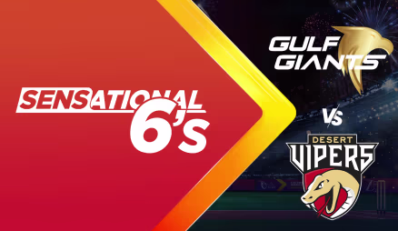 Gulf Giants vs Desert Vipers | Full Match | Sensational 6s