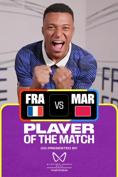 Kylian Mbappé | POTM | FRA Vs MAR 