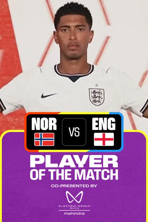 Jude Bellingham | POTM | NOR Vs ENG 