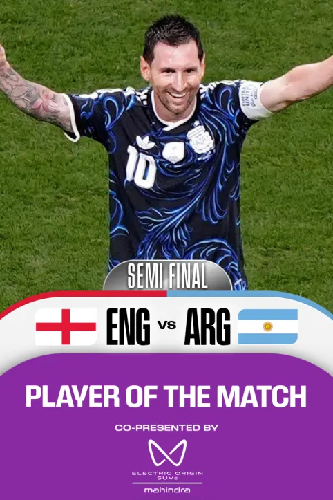Lionel Messi | POTM | ENG Vs ARG 