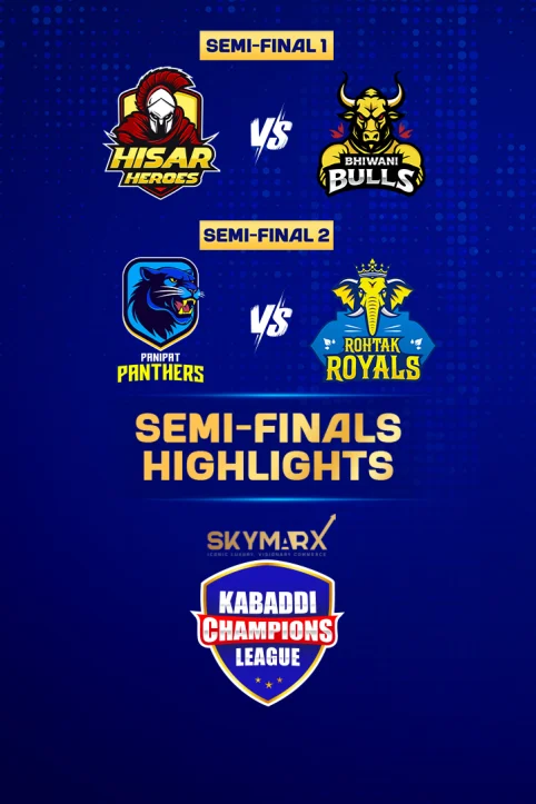 Kabaddi Champions League  Highlights - Semi Finals 