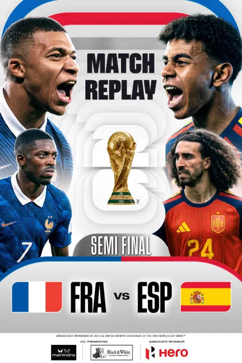 FRA Vs ESP | Match Replay | FIFA World Cup 2026 