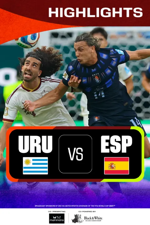 URU Vs ESP | Highlights | FIFA World Cup 2026 