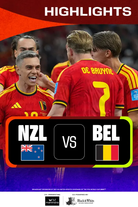 NZL Vs BEL | Highlights | FIFA World Cup 2026 
