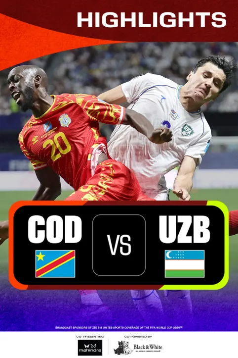 COD Vs UZB | Highlights | FIFA World Cup 2026 