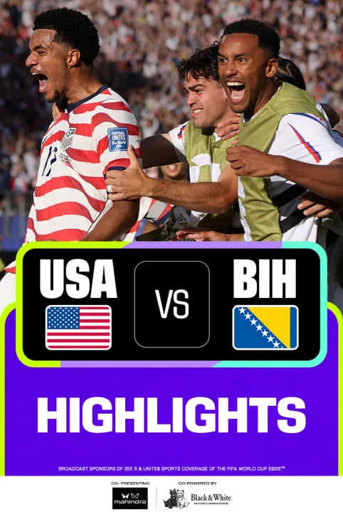 USA Vs BIH | Highlights | FIFA World Cup 2026 