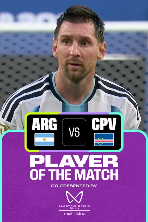 Lionel Messi | POTM | ARG Vs CPV 