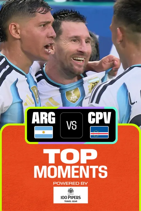 ARG Vs CPV | Top Moments | FIFA World Cup 2026 