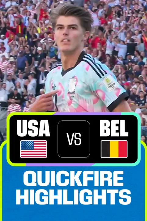 USA Vs BEL | Quickfire Highlights | FIFA World Cup 2026 