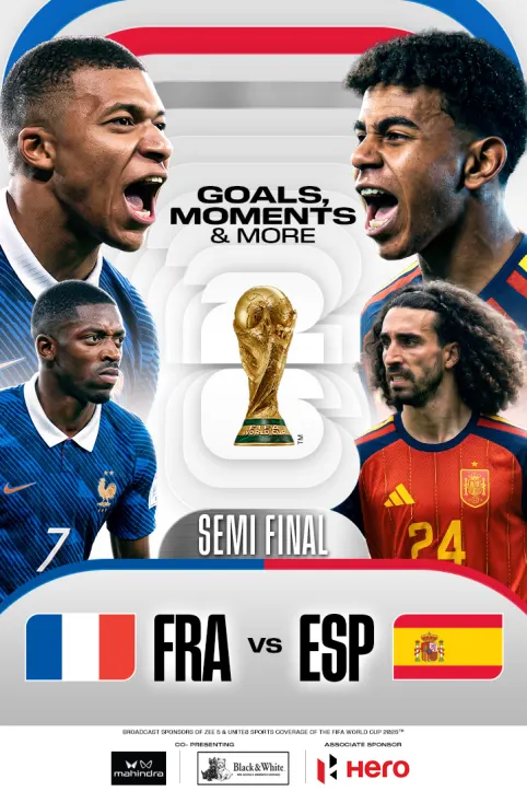 1st Semifinal | France Vs Spain | FIFA WC '26 1st Semifinal | France Vs Spain | FIFA WC '26