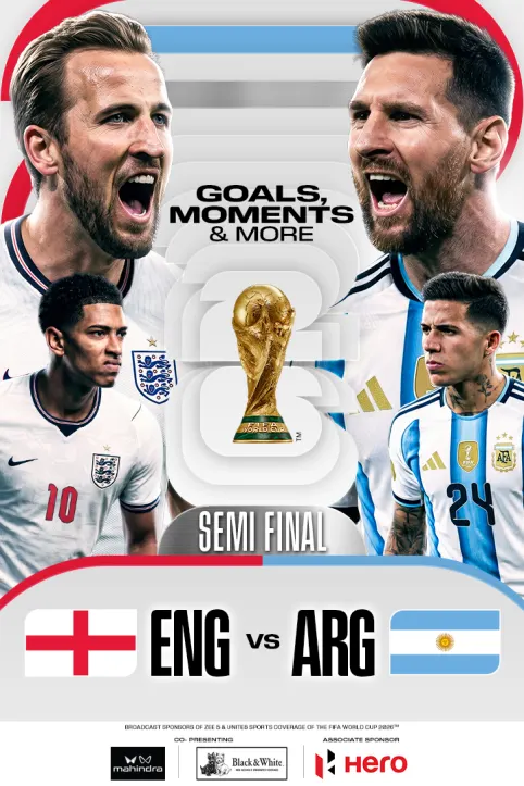 2nd Semifinal | England Vs Argentina | FIFA WC '26 2nd Semifinal | England Vs Argentina | FIFA WC '26