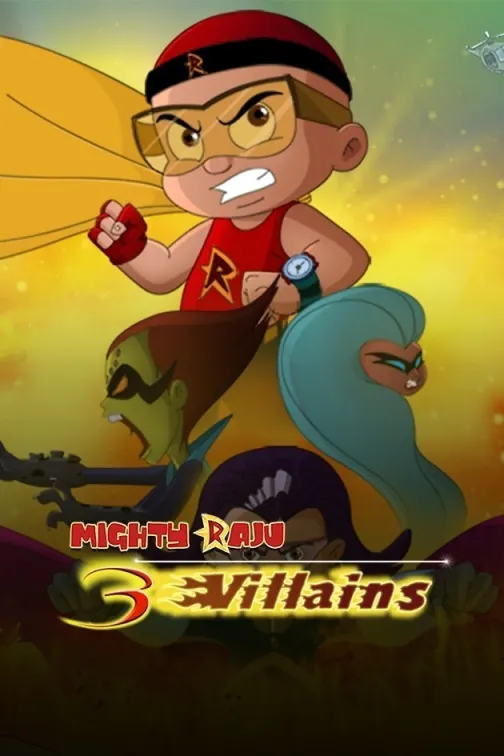 Mighty Raju - 3 Villains Movie