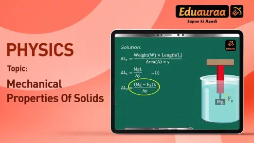 MCQs on Mechanical Properties of Solids 