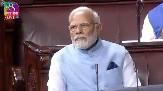 PM Modi spreads green message in blue jacket 