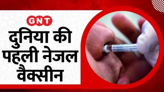 India has launched world first nasal Covid vaccine today top news in hindi 