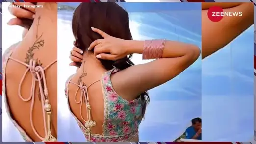 avneet kaur deep neck blouse reveals full clevage actress sexy curvy figure made fans uncomfortable 