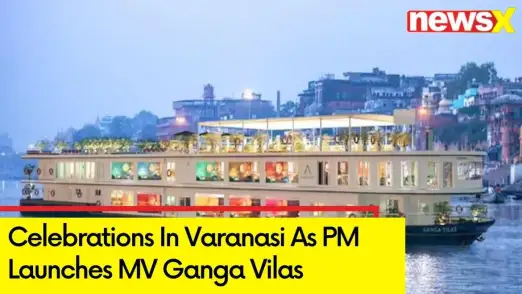PM Modi Makes Launches MV Ganga Vilas | Ground Report From Varanasi Showcases Celebrations | NewsX 